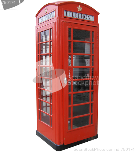 Image of London telephone box