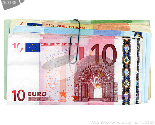 Image of Euro notes