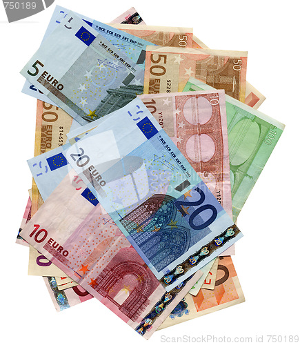 Image of Euro notes