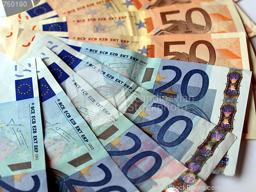 Image of Euro notes