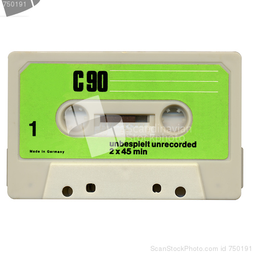 Image of Music tape cassette