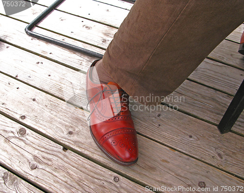 Image of Shoe for a gentleman.