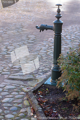 Image of Public water tap.