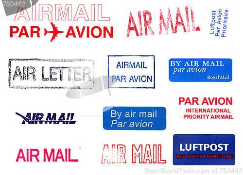 Image of Postage meters stamps