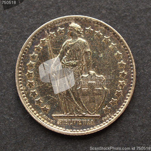 Image of Swiss coin