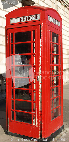 Image of London telephone box