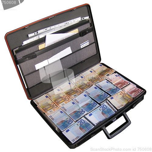 Image of Money suitcase