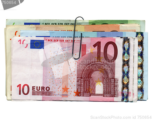 Image of Euro notes