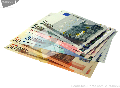 Image of Euro notes