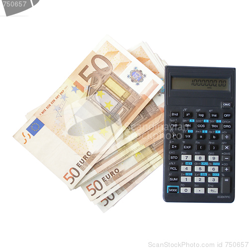 Image of Money with calculator