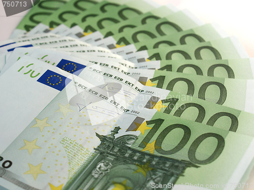 Image of Euro notes