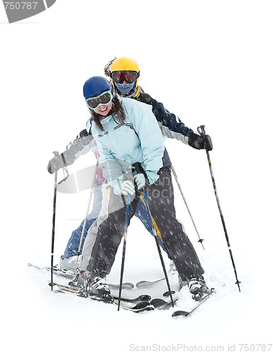 Image of Skiers