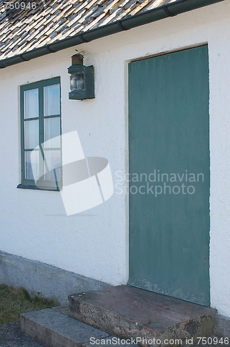 Image of No door. Blind door.