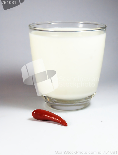 Image of Pepper and milk