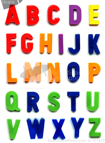 Image of Letters of the alphabet