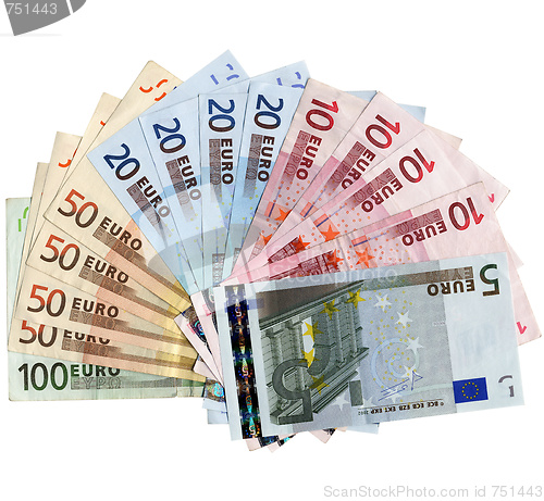 Image of Euro notes