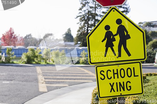 Image of School Crosswalk