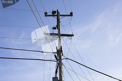 Image of Power Pole and Wires