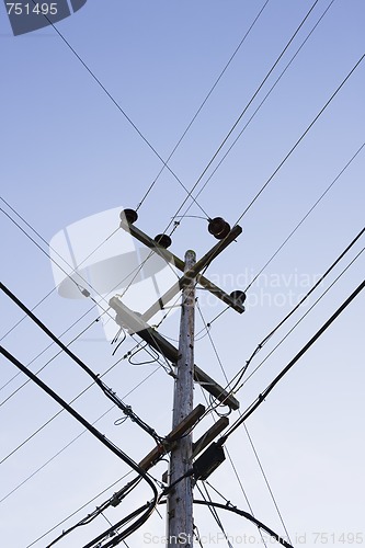 Image of Power Pole and Wires