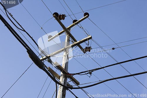 Image of Power Pole and Wires