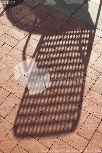 Image of Brick Pattern and Shadow