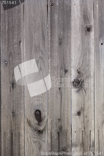 Image of Wooden Fence Detail