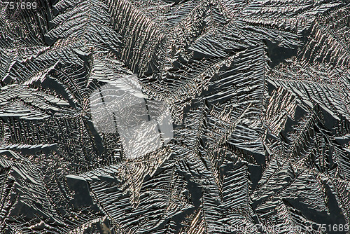 Image of Hoarfrost on glass