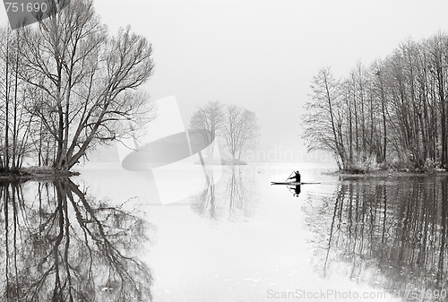 Image of On cold water