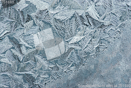 Image of Hoarfrost on glass