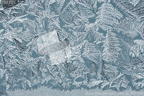 Image of Hoarfrost on glass
