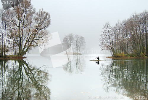 Image of On cold water