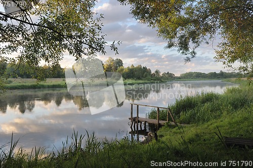 Image of Dawn on the river 