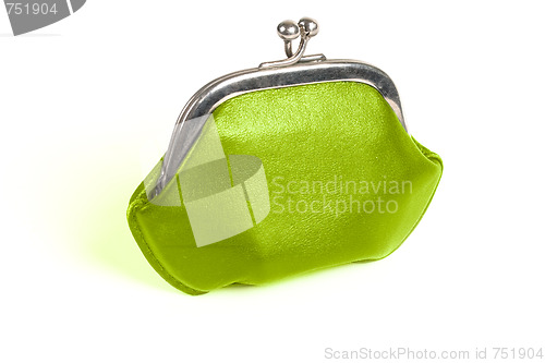 Image of green old style wallet