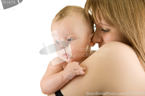 Image of mother with her baby boy