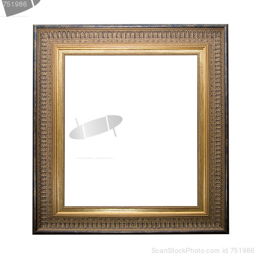 Image of golden pictute frame