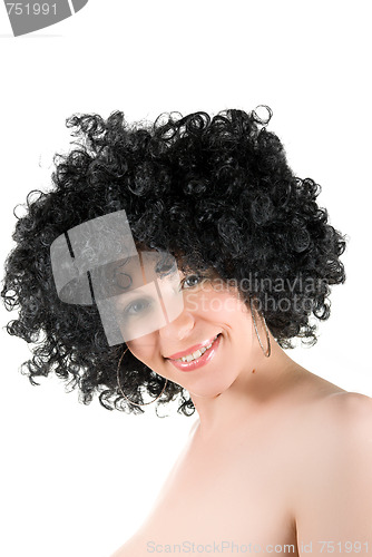 Image of frizzy hairstyle