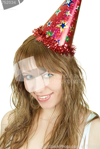 Image of festive woman