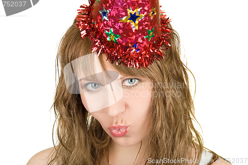 Image of Happy pretty festive