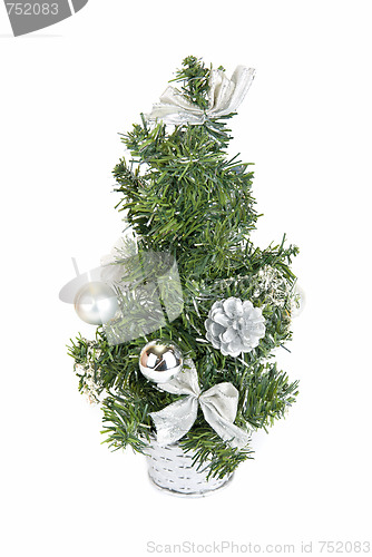 Image of Christmas firtree isolated 