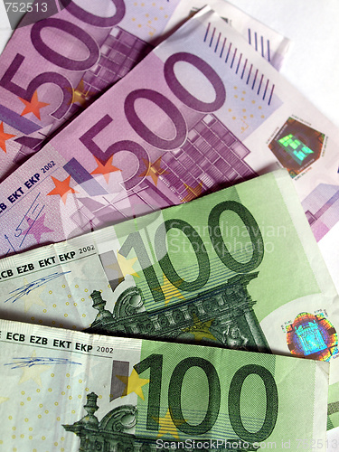 Image of Euro notes