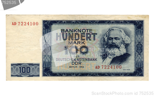 Image of DDR banknote