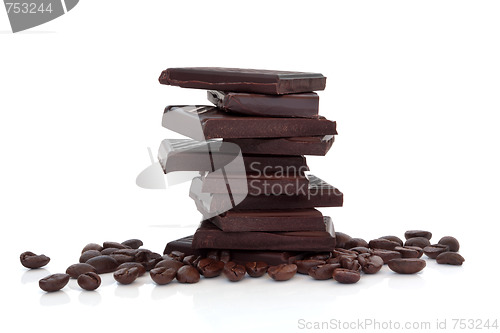 Image of  Dark Chocolate and Coffee Beans