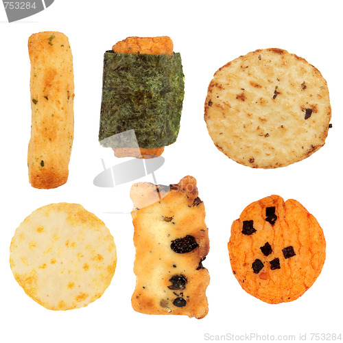 Image of Japanese Rice Cracker Selection