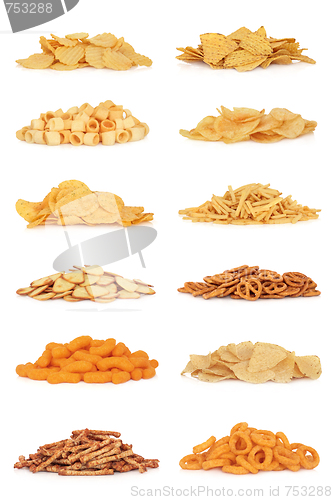 Image of Junk Food Snack Collection