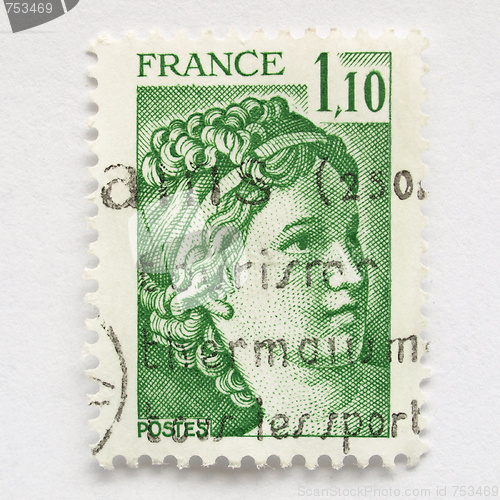 Image of French stamp