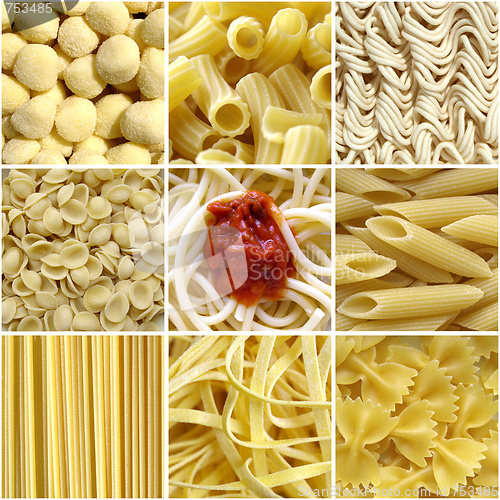 Image of Pasta collage