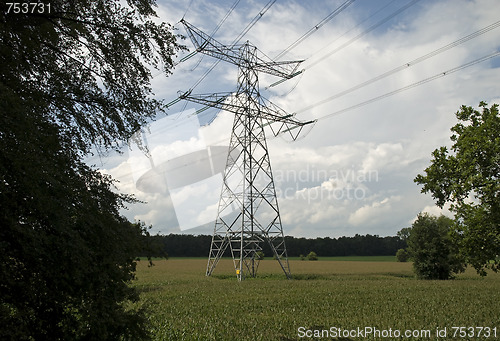 Image of Electricity pylons