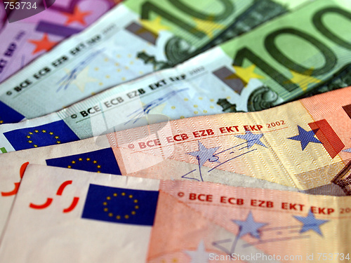 Image of Euro notes