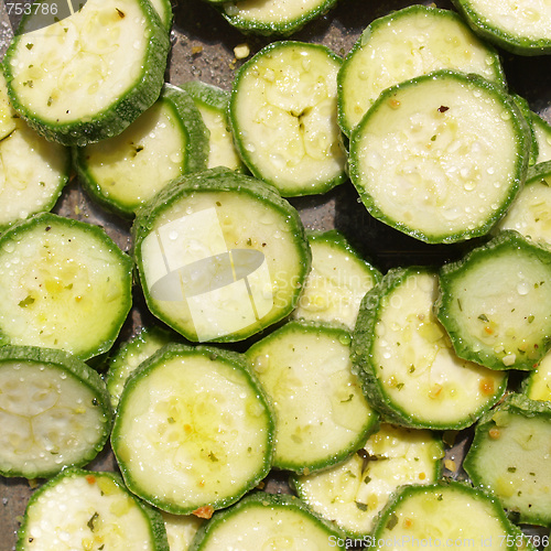 Image of Courgettes zucchini