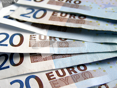 Image of Euro notes